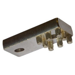 Busbar Press-Fit sur mesure 400A - barre de reprise de puissance - 8 pins de puissance 50A/pin