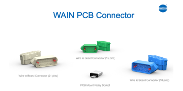Connecteur Automotive sur pcb